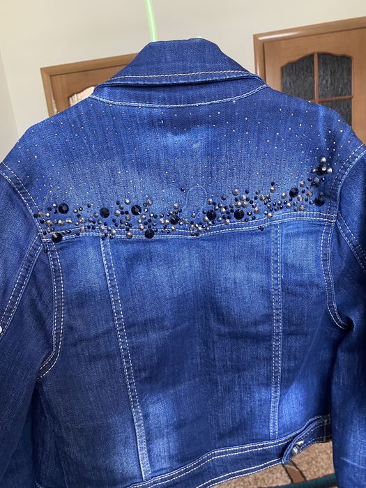 Модная Джинсовая куртка