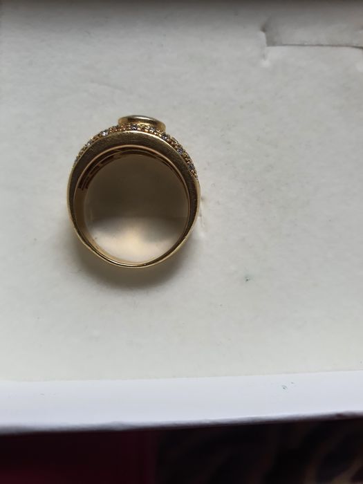 Inel aur 18kt cu diamante
