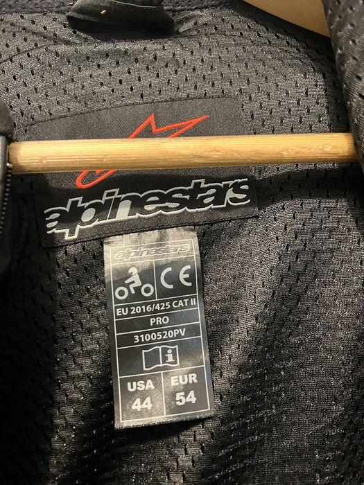 Geaca moto ALPINESTARS piele, marime L-XL