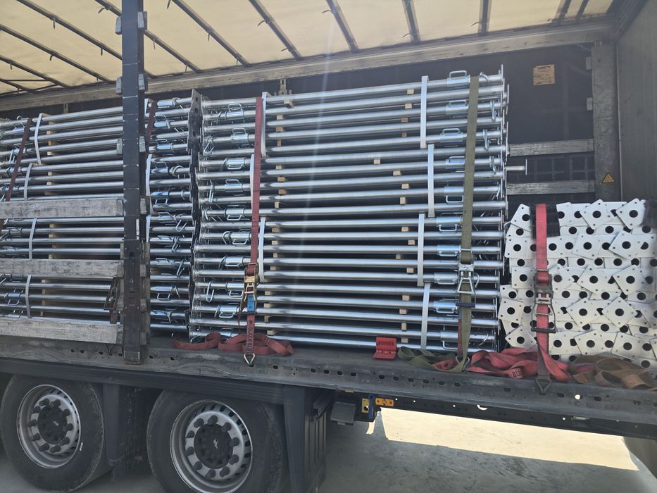 Popi metalici galvanizati  3.6 m extinsi