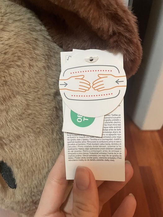 Perna in forma de ursulet