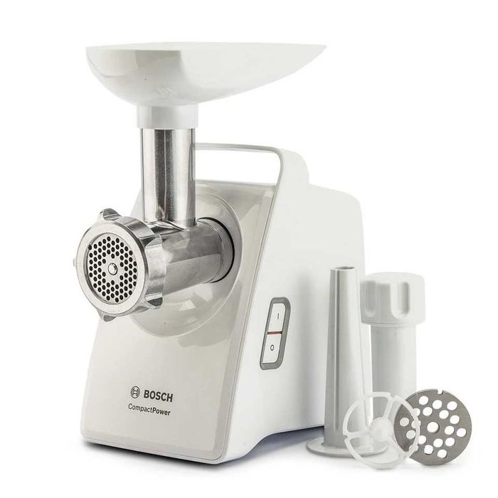Месомелачка Bosch MFW3910W, 2 сита, бяла