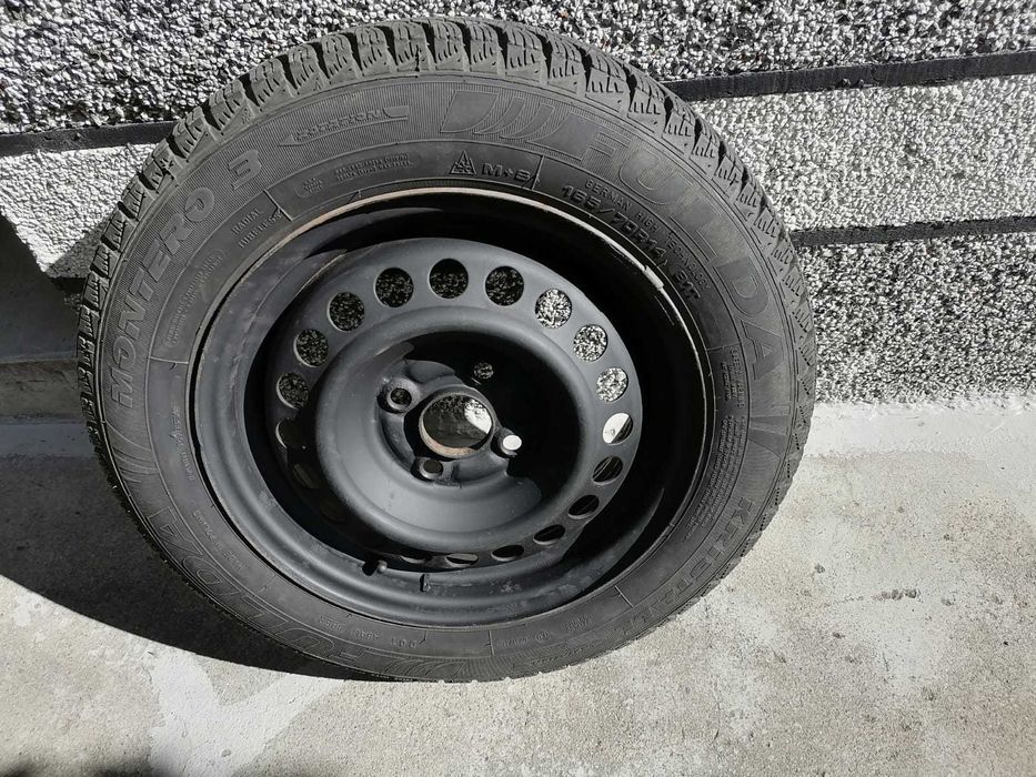 4 зимни гуми 165 70R14 FULDA с джанти Пловдив Асеновград