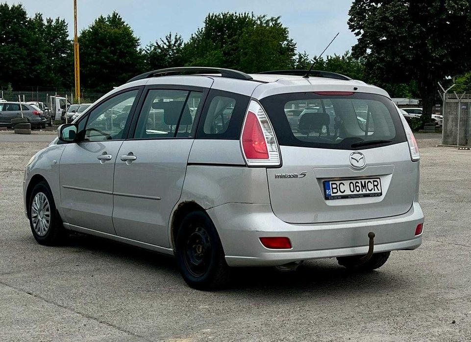 Vand Mazda 5 • 2008 • 1.8 benzină • 5 locuri • Ideală familie / navetă