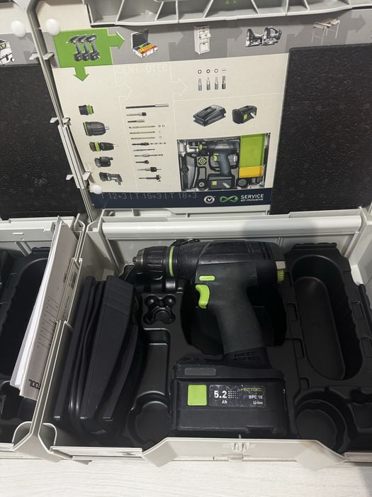 Festool T18 винтоверт