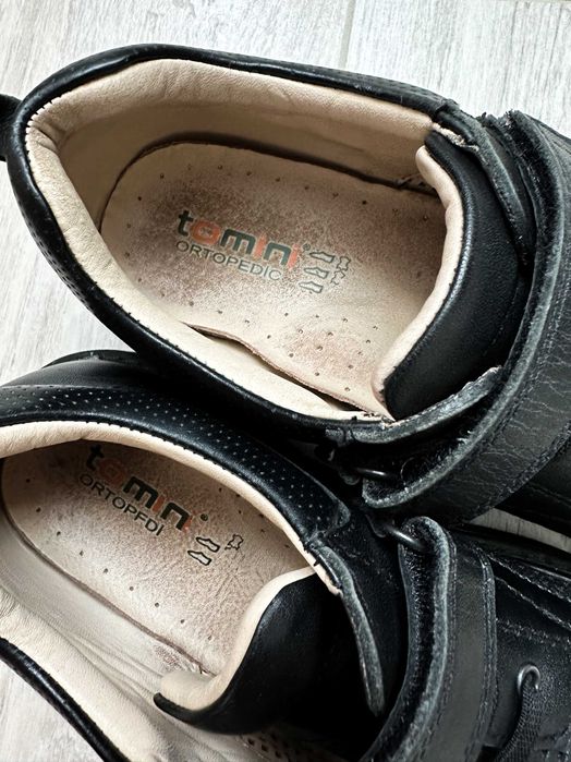 Туфли школьные для мальчика кожаные