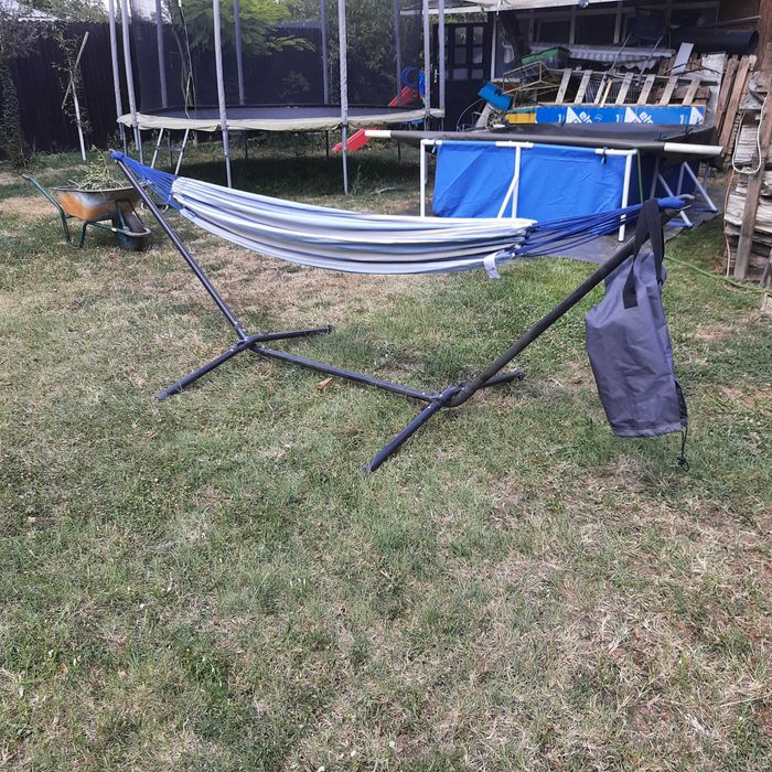 Hamac 1000 x 2000 cu ,cadru metalic