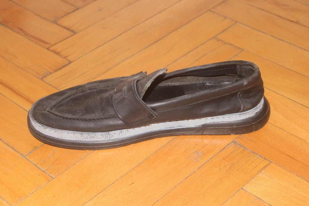 Мъжки мокасини от естествена кожа, Danielle Gilardo номер 42, черни