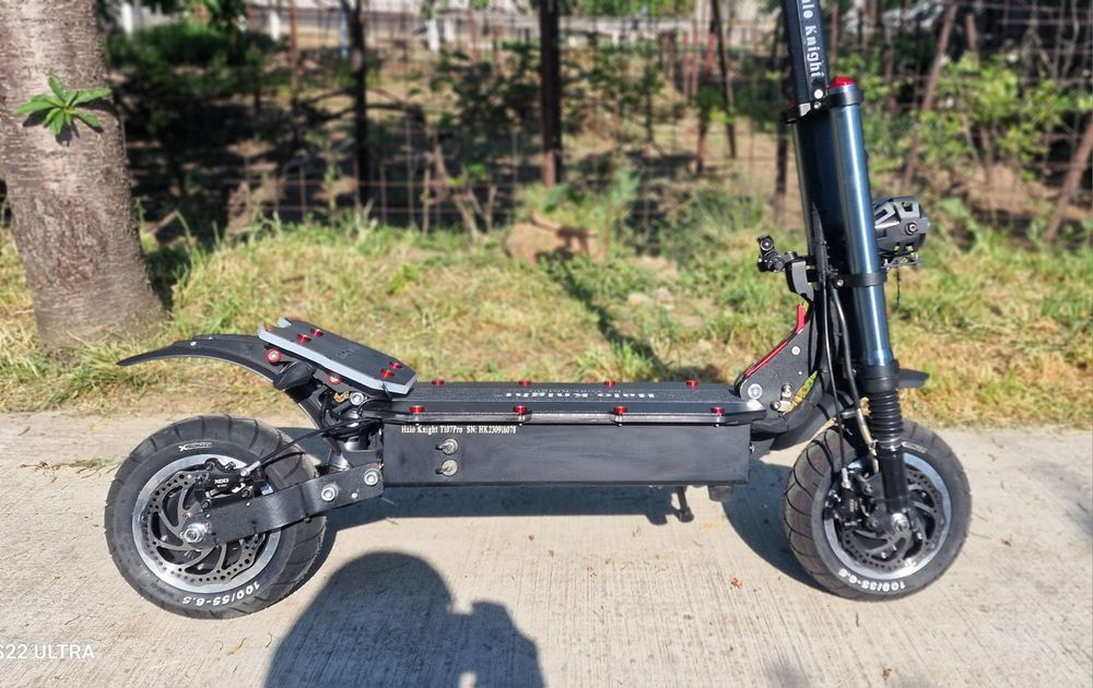 Trotineta Electrica HALO KNIGHT T107PRO 6000w 38Ah Dualtron RULATA