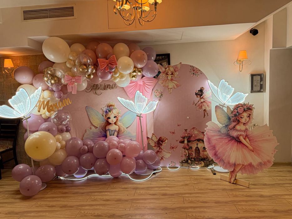 Cel mai mic pret! Decor baloane botez majorat cabina foto platforma360