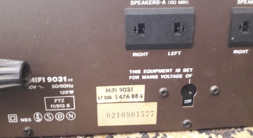 Radio statie audio ITT hi fi 9031