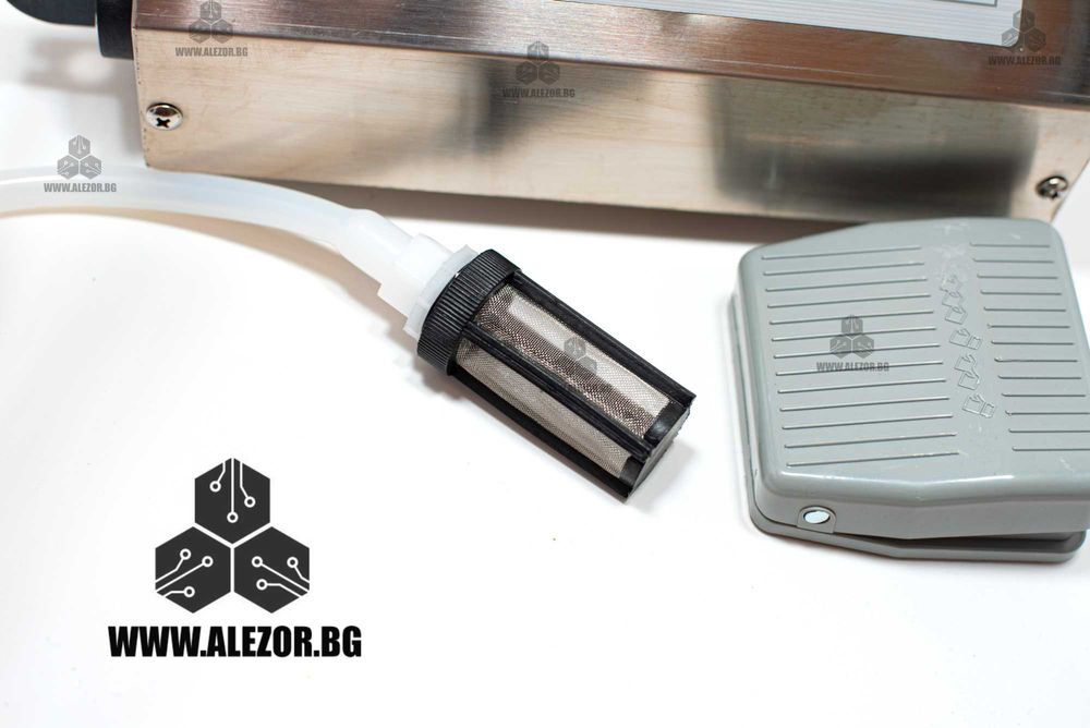 Дозираща машина за течности, 220 V, 10-3200мл с крачен педал, 20200129