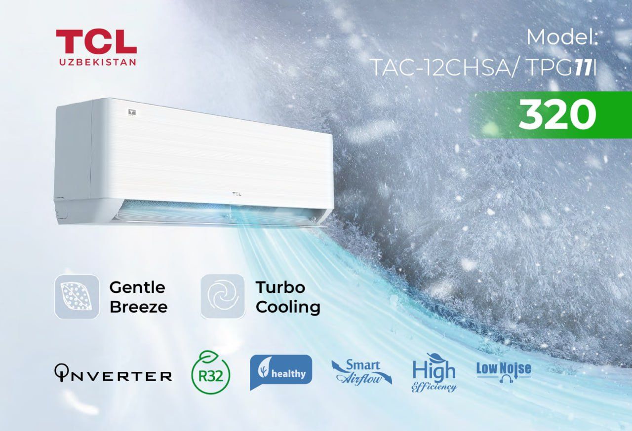 Кондиционер TCL TAC-12CHSA/TPG77 Inverter Turbo Cooling: 320 у.е ...