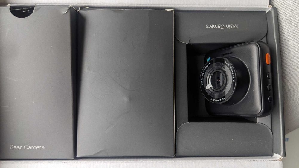 Camera auto DVR Dubla Apeman C420D, Full HD, 170 grade Parking guard