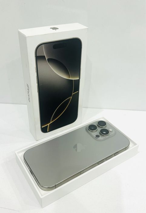 Като НОВ! iPhone 16 Pro 256GB Natural Titanium ГАРАНЦИЯ!
