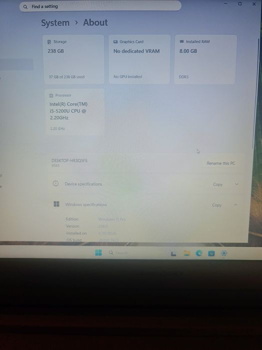 Lenovo Z51-70 i5 / 8GB RAM / SSD