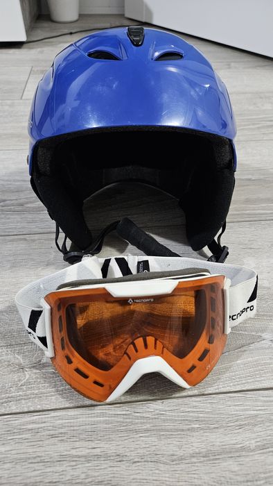 Casca ski barbati + ochelari