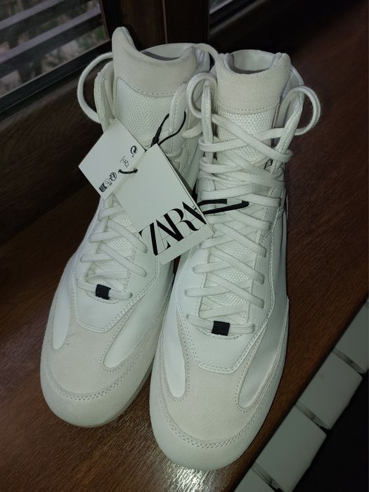 Высокие кеды Zara