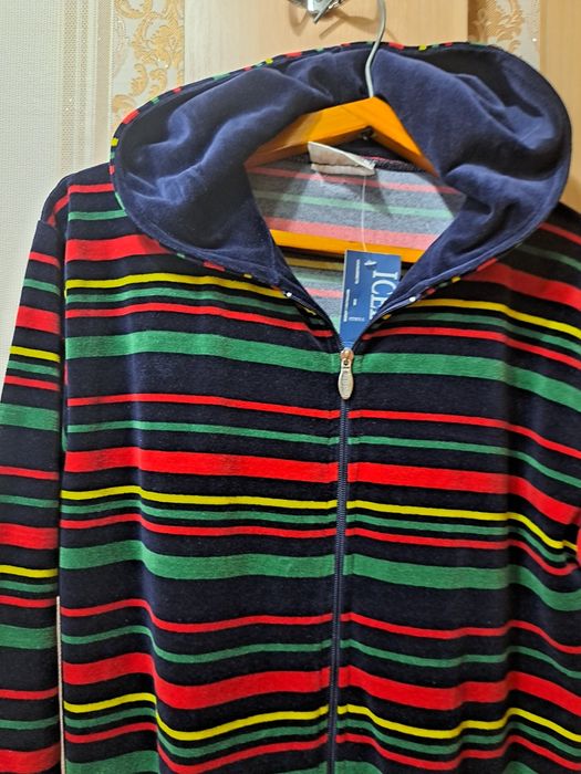 Новый халат. Велюровый. Размер 46