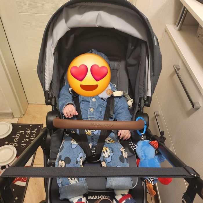 Adora 2 комбинирана количка 3 в 1 trio essential  graphite