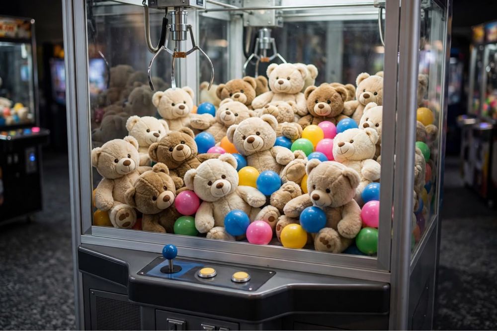 Игровой автомат хватайка