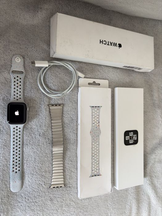 Apple Watch SE2 44mm Silver 96% sanatate baterie