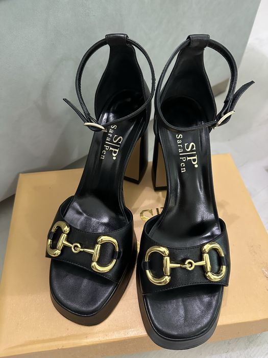 Sara Pen сандали с ток и платформа 37