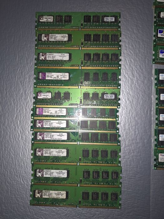 Голям лот компютърни компоненти (CPU & RAM) – Ретро и съвременни – 80+ части