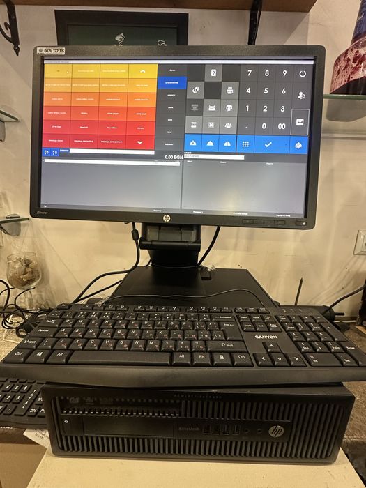 Ресторантьорски инскладов софтуер Microinvest + компютър