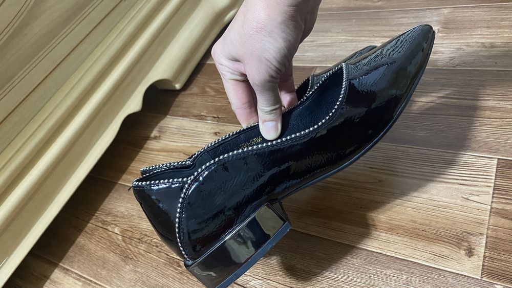 Туфли лаковая кожа