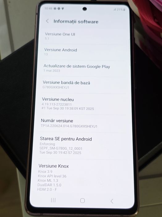 Vand telefon samsung s 20FE