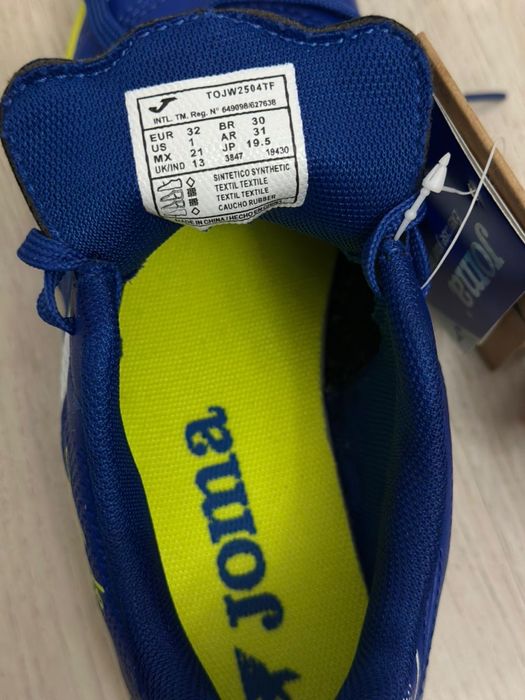 Сороконожки Оригинал Joma Размер 32