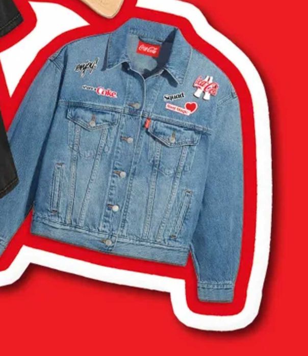 Jachetă blugi Coca-Cola Sneaker Industry