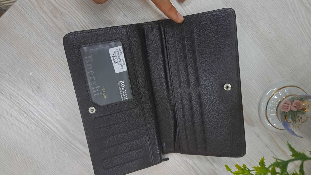 Кошелёк жигаранг коженный