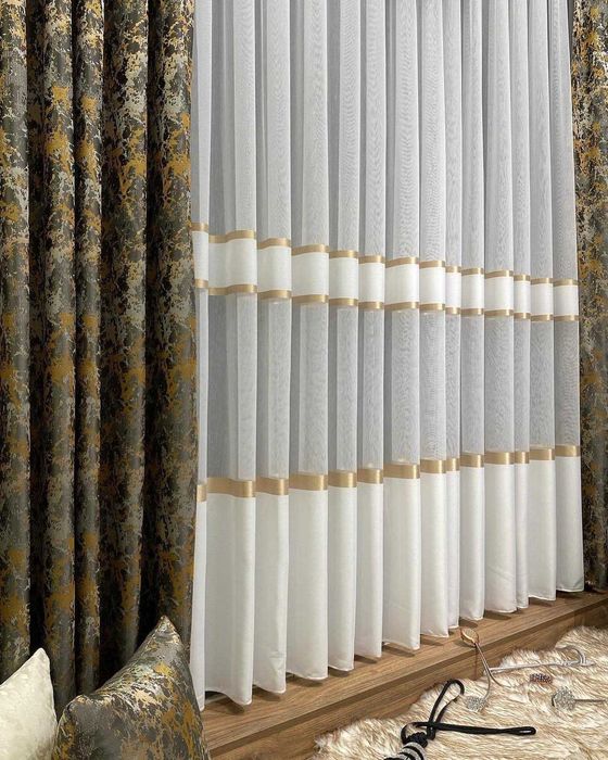 Елегантно тънко перде - код 112