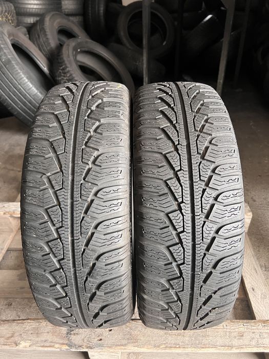 2 anvelope iarna 195/60/15 , uniroyal , 6.7 mm