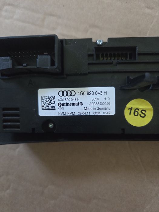Panou climatronic 4G0820043H Audi A7 C7