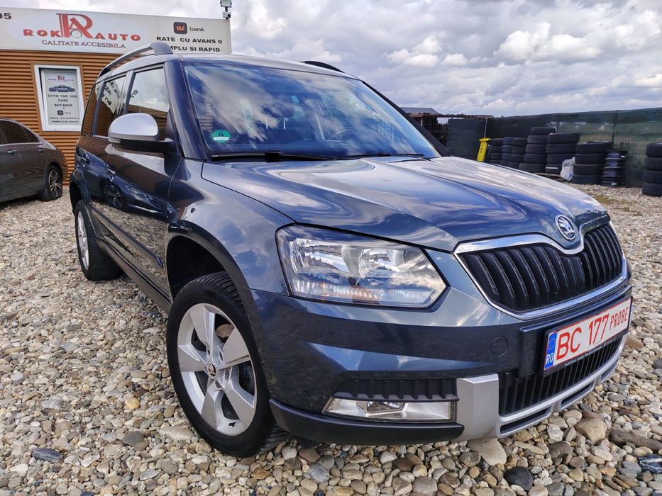 Skoda Yeti Outdoor 2.0 TDI | Euro 6 | Cârlig | 199.000 KM | RATE cu AVANS 0!| Garanție!