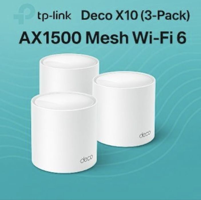 Tp link Deco X10 3 pack WiFi 6 новый год гарантия оптом
