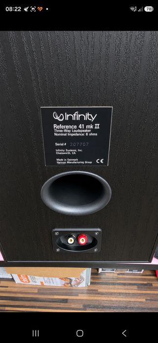 Boxe Infinity Reference 41 mk II – 3 căi – Made in Denmark – 1000 lei