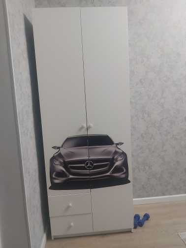 Детский гарнитур - 2 комплекта (2 кровати, 2 шкафа, 2 стола итд)