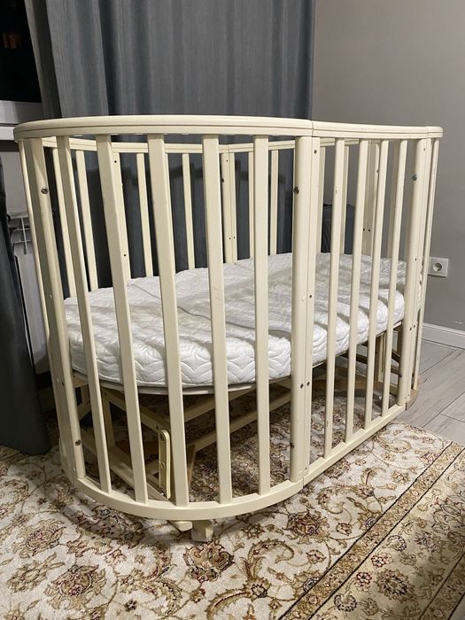 Детская кровать-трансформер манеж