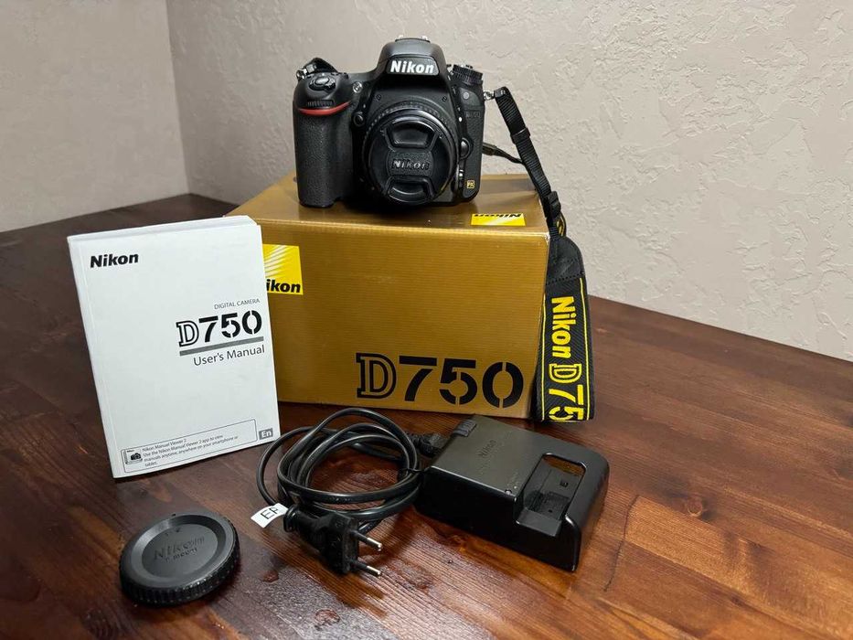 Nikon D750 полнокадровая зеркальная камера