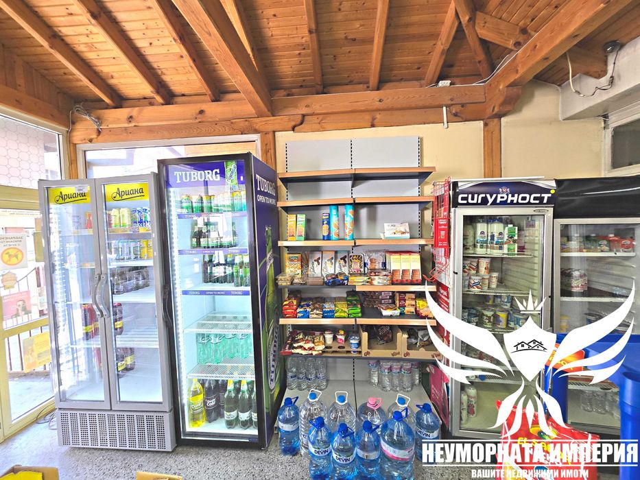 Продавам работещ магазин за храна,алкохол,цигари в Асеновград