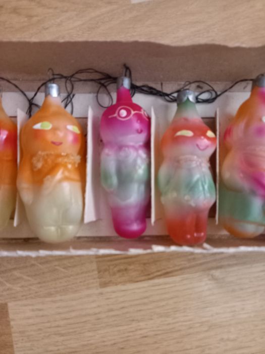 Игрушки новогодние советского производства