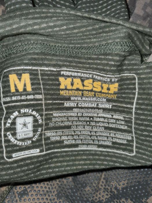 Combat shirt военная рубашка армии сша, оригинал.