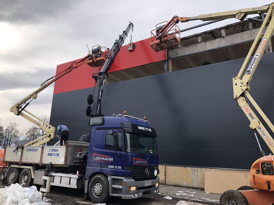 Услуги с автокран Liebherr LTM1035