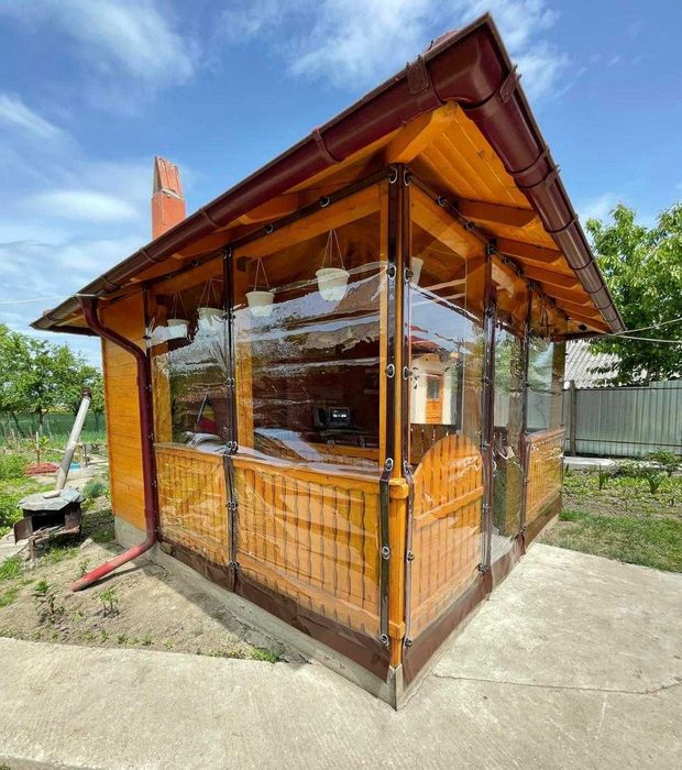 Folie Cristal Prelate pentru terase, foișoare și balcoane!