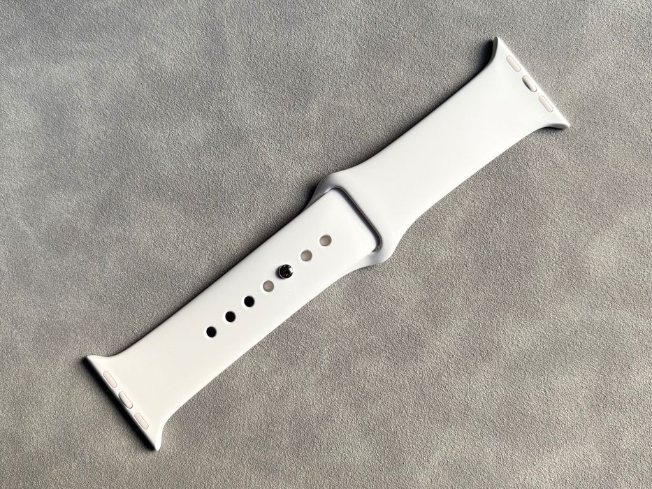 Силиконова каишка за Apple Watch 42 mm Pink Blush