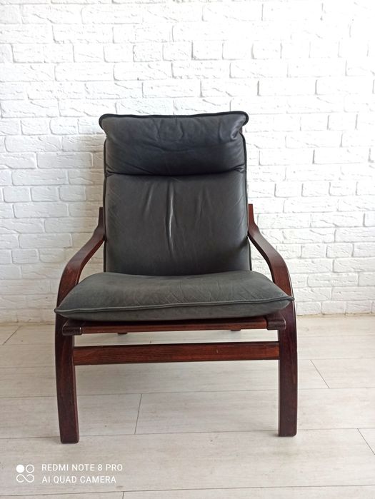 Две кожени кресла Mid - Century Modern Morgens Hansen ПРОМОЦИЯ